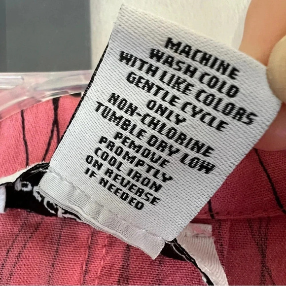 PECK & PECK Long Sleeve Lagenlook Button Up Tunic Blouse Shacket Size Medium - Picture 5 of 10